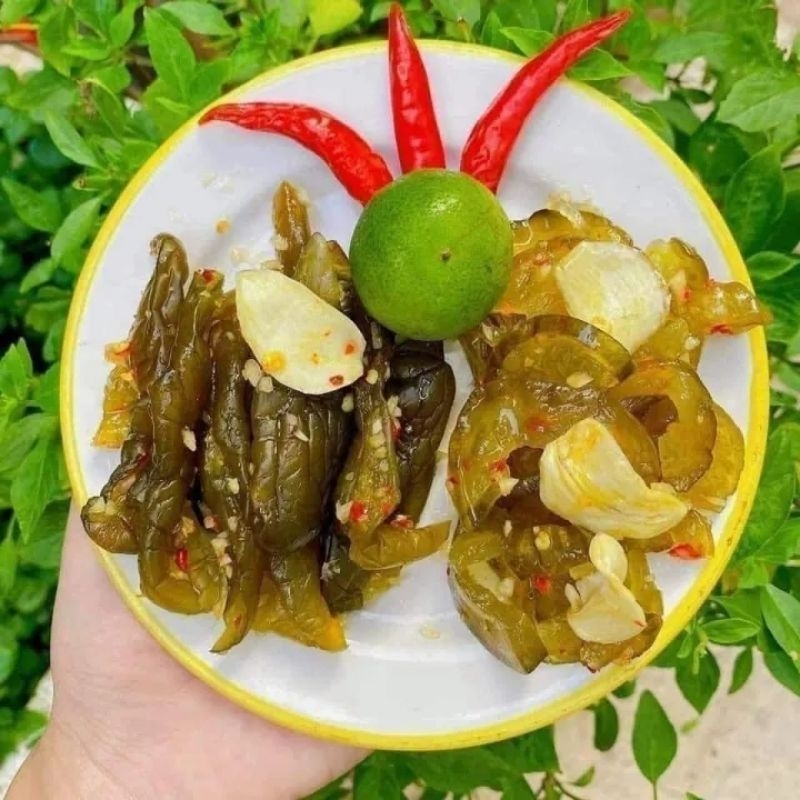 Dưa Mắm Trộn Giòn Ngon Vừa Ăn , Chay Mặn Đều Dùng Đc Hộp 500gr Dùng Trực Tiếp, Ăn Kèm Với Cơm Trắng Hoặc Các Món Nướng