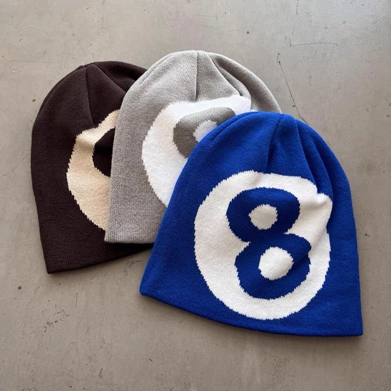 BALL8 Beanie - Mũ len unisex streetwear
