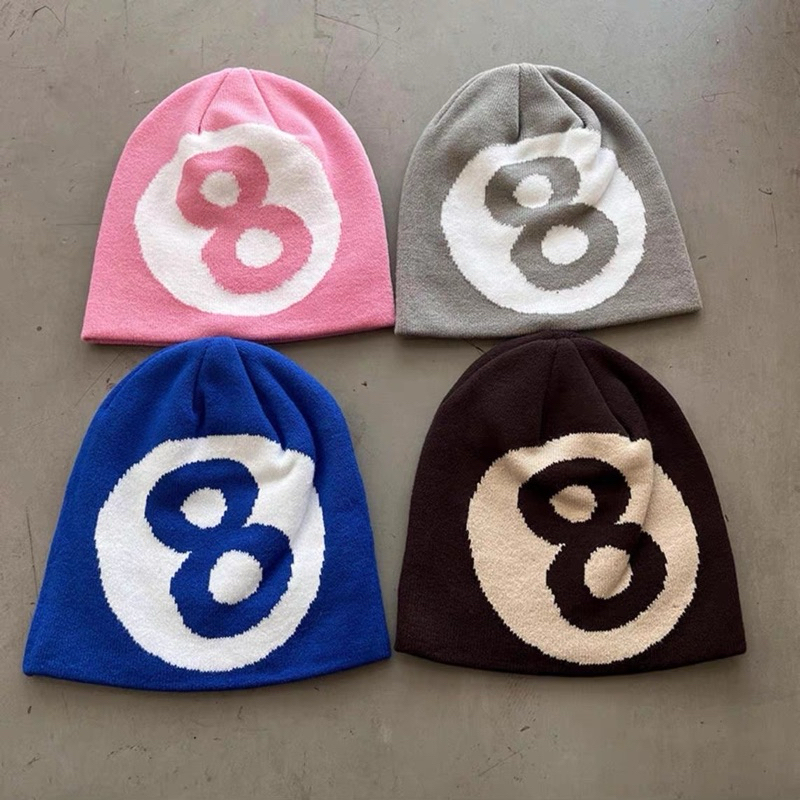 BALL8 Beanie - Mũ len unisex streetwear