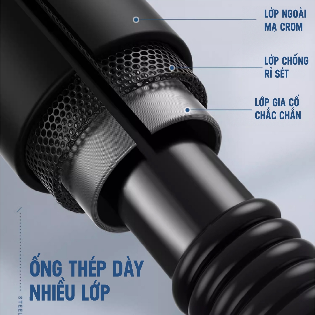 Gậy lò xo tập cơ tay FITEZY - Gậy bẻ tập cơ, tập gym thể thao hiệu quả