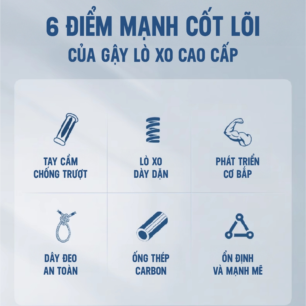 Gậy lò xo tập cơ tay FITEZY - Gậy bẻ tập cơ, tập gym thể thao hiệu quả