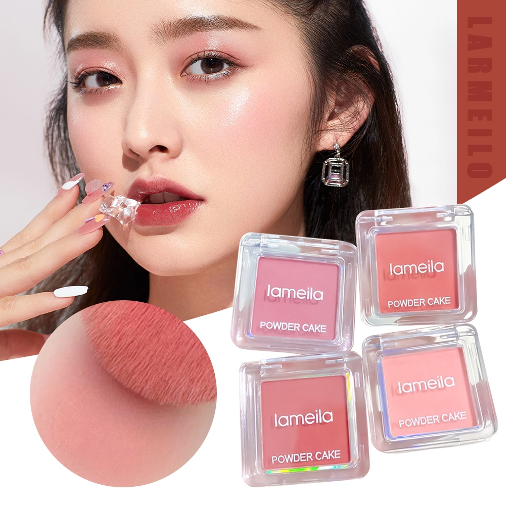 Phấn Má Hồng Đơn Sắc Lameila POWER CAKE, phấn má hồng makeup cho các bạn nữ dễ thương_Tín đồ skincare