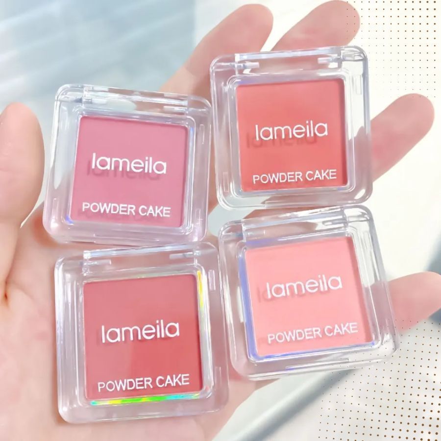 Phấn Má Hồng Đơn Sắc Lameila POWER CAKE, phấn má hồng makeup cho các bạn nữ dễ thương_Tín đồ skincare