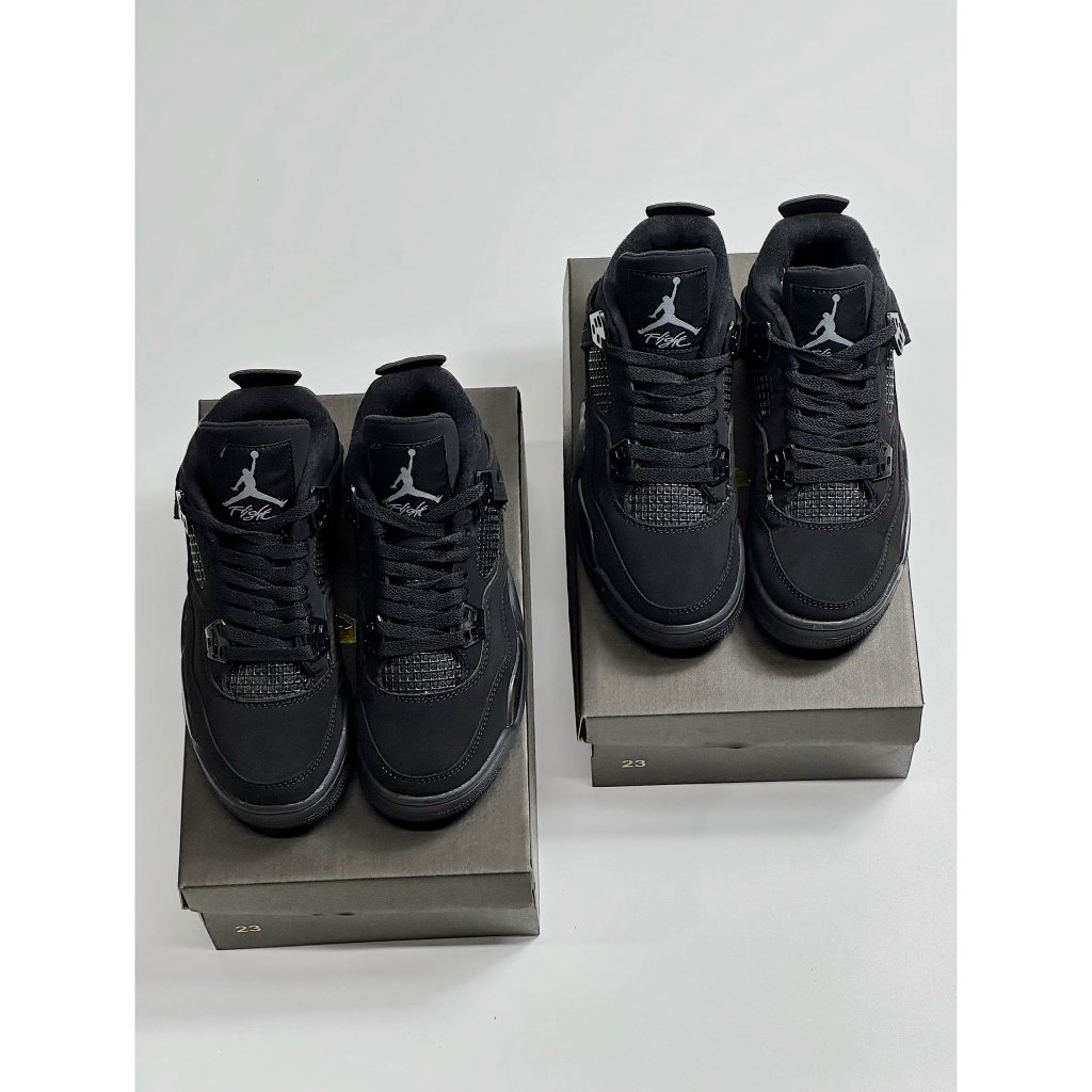 GIÀY THỂ THAO SNEAKER JD4 ĐEN FULL, GIÀY JD 4 BLACK NAM NỮ CAO CẤP ẢNH THẬT TỰ CHỤP+FREESHIP