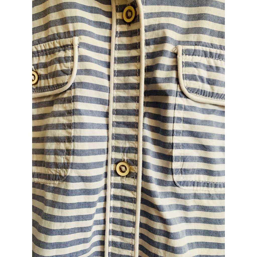 Đầm sơ mi sọc ngang hiệu TOMMY