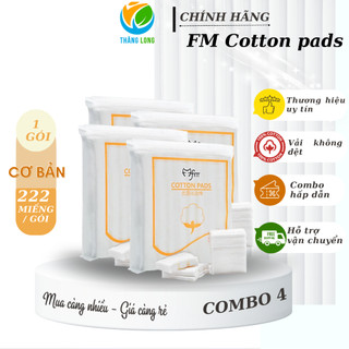 Bông tẩy trang 222, cotton pads 222 miếng