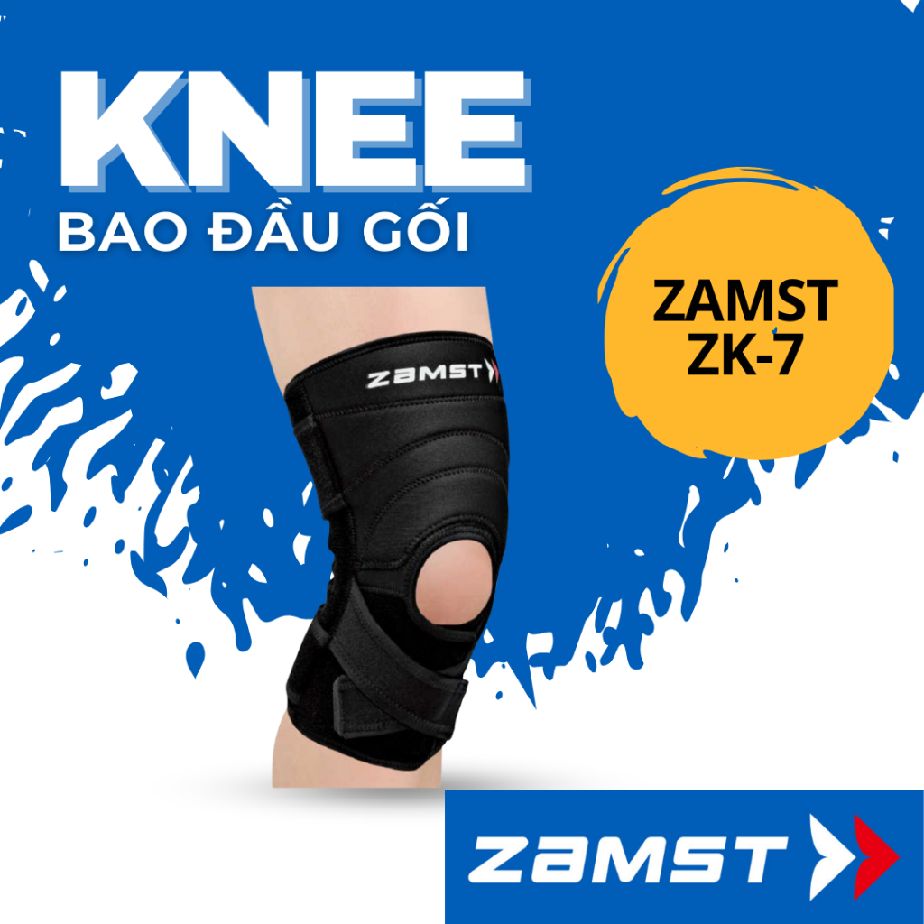 Đai hỗ trợ bảo vệ đầu gối ZAMST  ZK-7