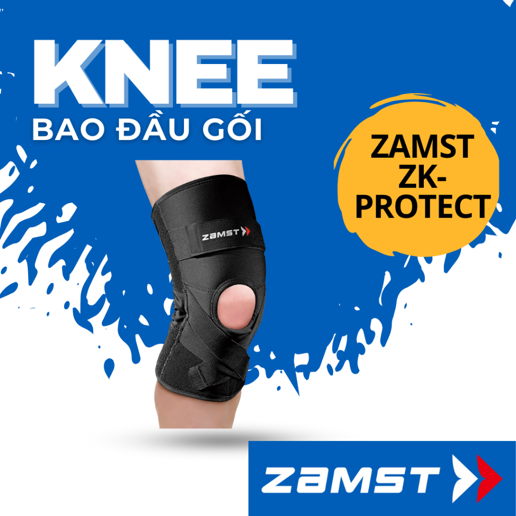 Đai hỗ trợ bảo vệ gối ZAMST chính hãng ZK-PROTECT