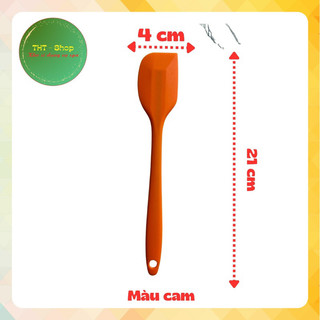 Cây phới múc kem 21cm màu cam