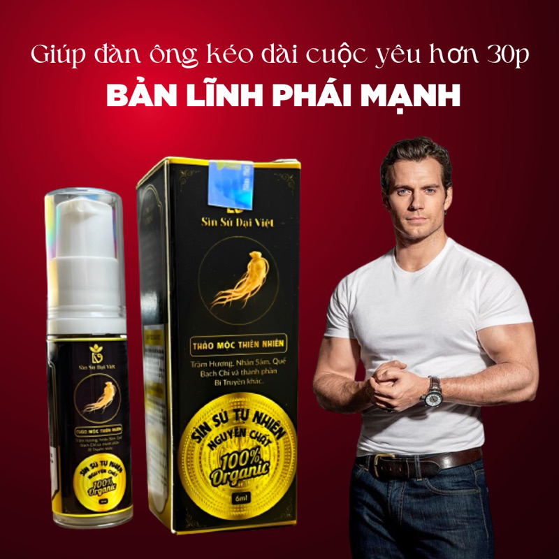 Tây Nguyên S.ìn S.ú 6ml - Bản lĩnh phái mạnh - CHE TÊN KHI GỬI HÀNG