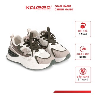 Kaleea - Giày Thể Thao Nữ Sneaker Đế Cao 4p Chất Lưới Dệt Kim Mềm Mại Thoáng Chân Chạy Bộ Đi Chơi - T89