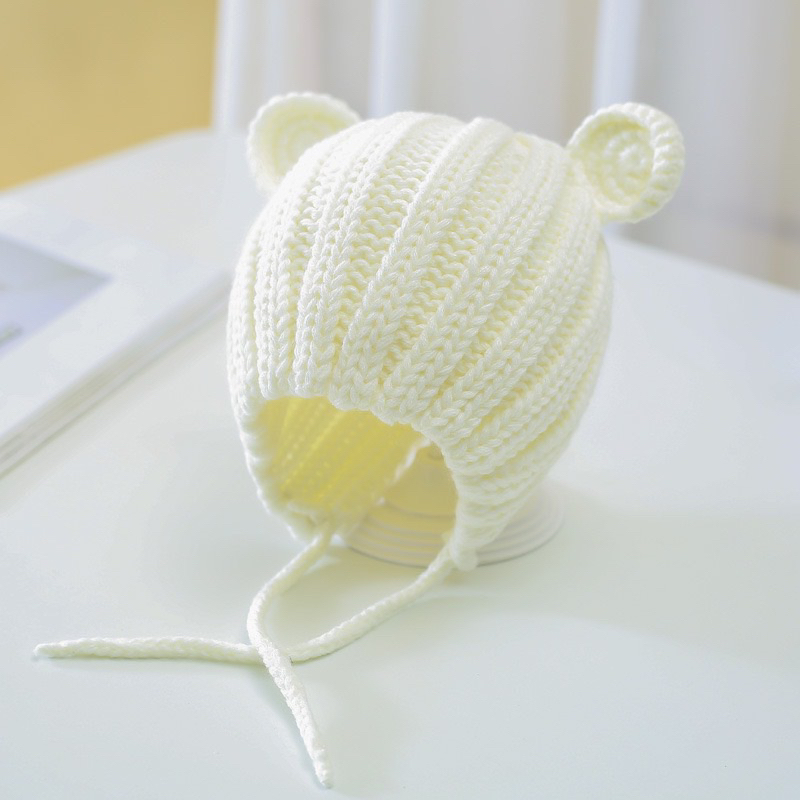 Mũ len gấu cho bé mã 2938