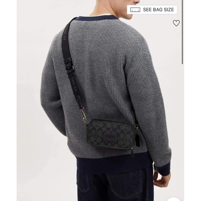 Túi coach nam wyatt đeo chéo mới