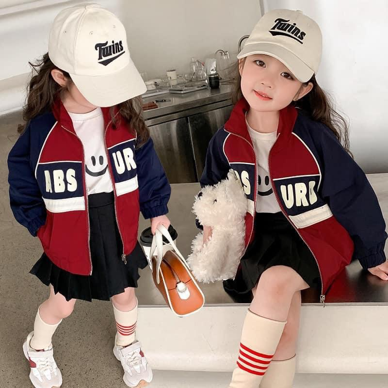 Áo khoác gió cho bé trai bé gái chống nước cản gió