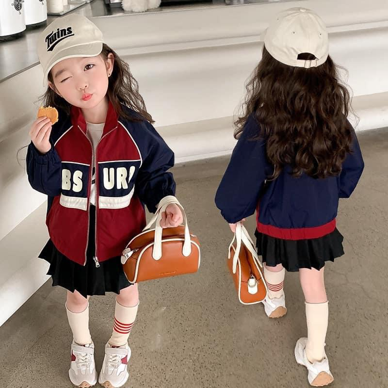 Áo khoác gió cho bé trai bé gái chống nước cản gió