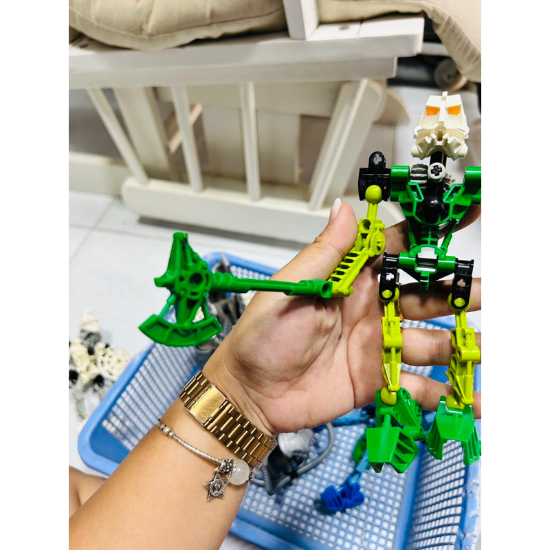 Đồ chơi lắp ráp Le go 8535 Bionicle Lewa chính hãng đã ráp sẵn