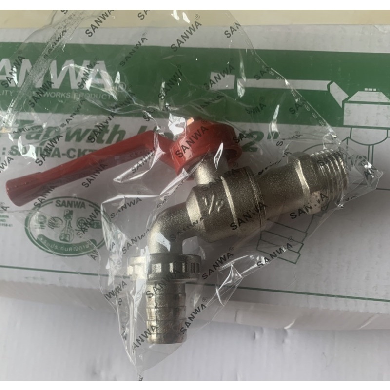 Vòi nước Sanwa cỡ 21 và 27 tặng kèm băng tan