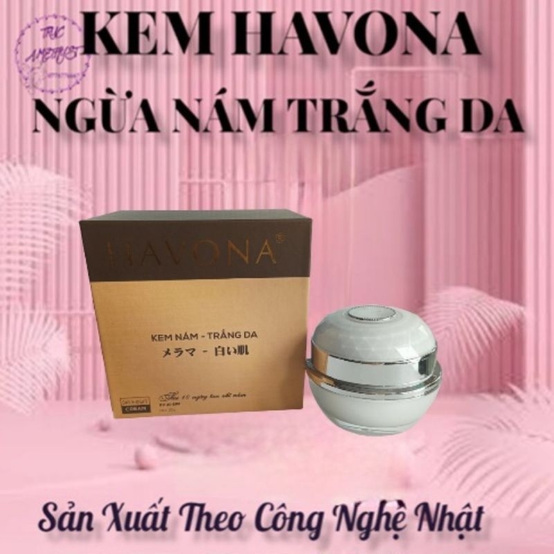 KEM NGỪA NÁM TRẮNG DA HAVONA NGÀY & ĐÊM