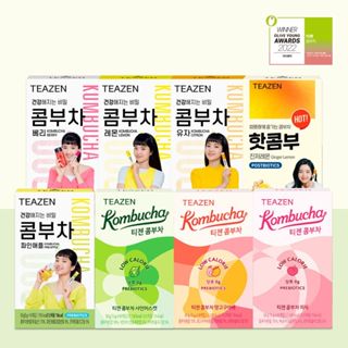 [NEW] TRÀ TEAZEN KOMBUCHA HÀN QUỐC (chanh/quả mọng/chanh hàn quốc/dứa/đào/xoài) 콤부차 티젠H
