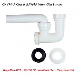 Caesar - Co Chữ P Caesar BF405P Nhựa Gắn Lavabo,  hàng chính hãng