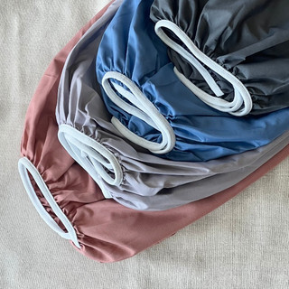 Ga giường không kèm vỏ gối Cotton Tici đơn sắc decor phòng ngủ vintage sẵn kích thước nệm