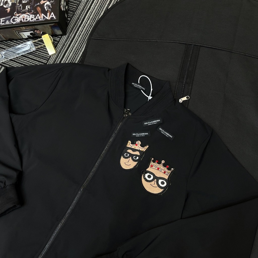 Áo khoác gió bomber Đôn Chề thêu hình siêu đẹp_Áo khoác gió nam 2 lớp cao cấp