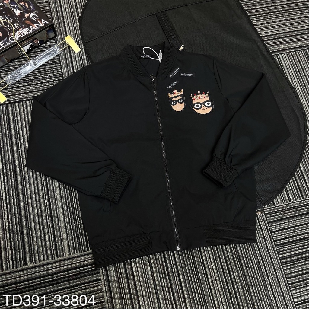 Áo khoác gió bomber Đôn Chề thêu hình siêu đẹp_Áo khoác gió nam 2 lớp cao cấp