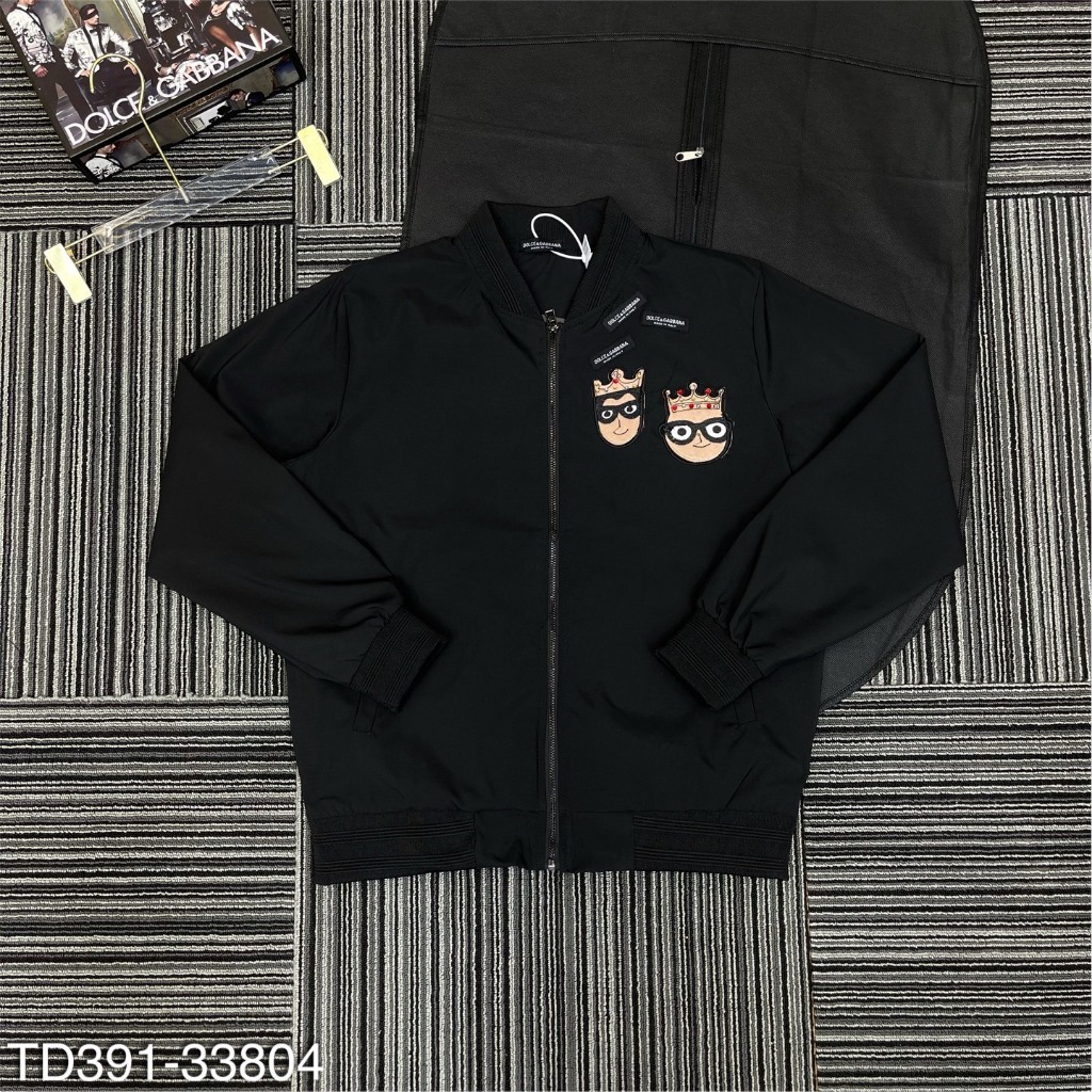 Áo khoác gió bomber Đôn Chề thêu hình siêu đẹp_Áo khoác gió nam 2 lớp cao cấp