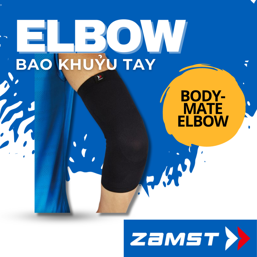 Băng ống thể thao bảo vệ hỗ trợ khuỷu tay ZAMST chính hãng BODYMATE ELBOW