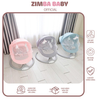 NÔI RUNG ĐIỆN TỰ ĐỘNG CHO BÉ UMOO Hàng chính hãng Bảo Hành 12 tháng Zimbababy