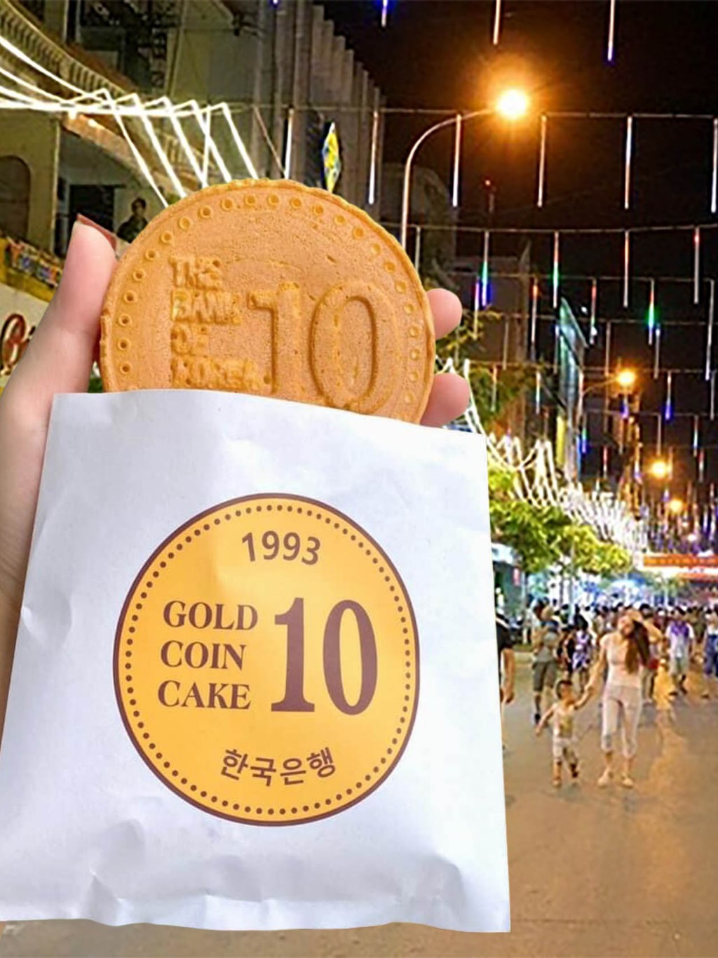 1000 Túi đựng bánh đồng xu phô mai Hàn Quốc - Túi 16.5x16 cm