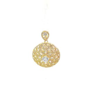 M1344 Mặt dây chuyền nữ UHA mạ vàng 18K kiểu dáng sang trọng
