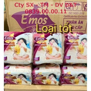 [COMBO 10 GÓI] Khăn giấy vuông E'mos