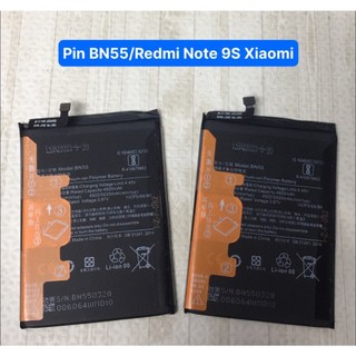 Pin xiaomi BN55/Redmi note 9/note 9s/note 9 pro,mới