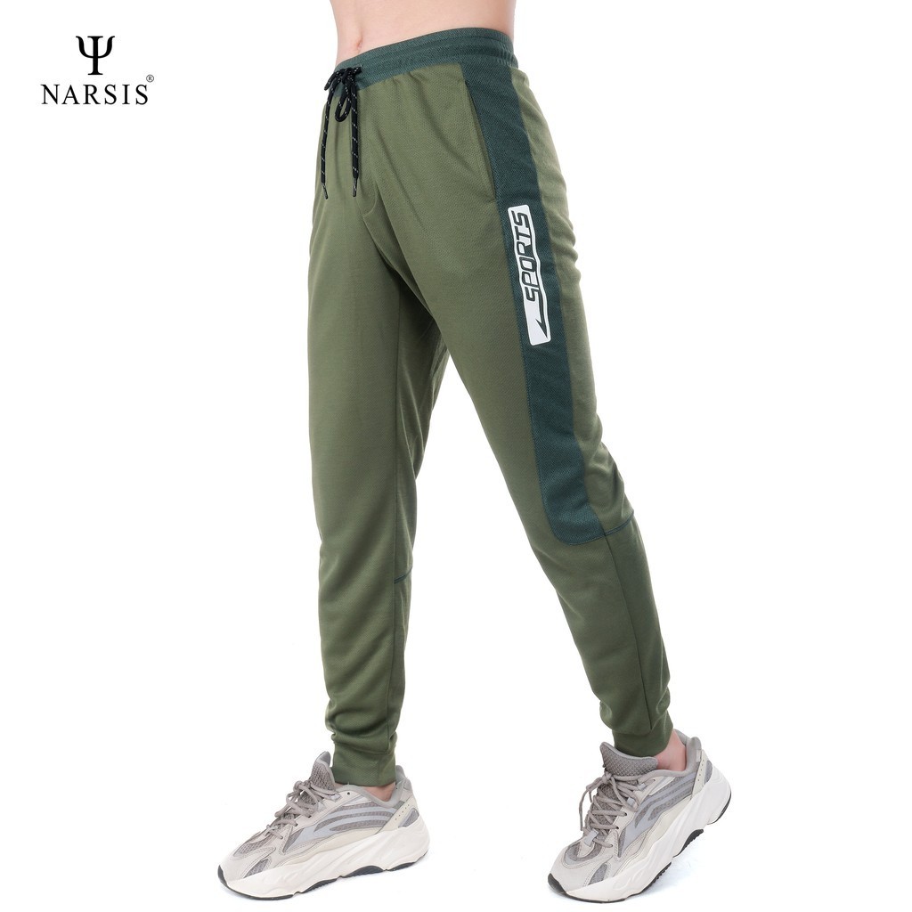 Quần Jogger nam thu đông NARSIS  chất liệu mềm mịn co giãn tốt  phong cách thể thao năng động