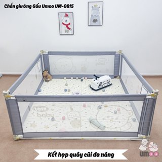 (Hỏa tốc) Thanh chắn giường Umoo cho bé  TRƯỢT 1 Bên và 2 bên