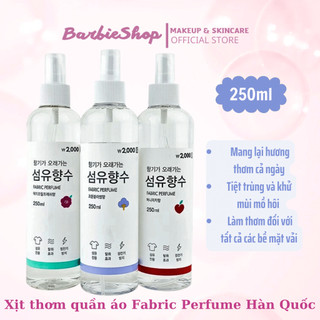 Xịt Thơm Quần Áo Hàn Quốc Fabric Perfume [250ml]