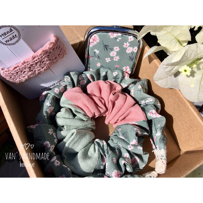Cài tóc, Kẹp tóc, scrunchies handmade Cherry blossom