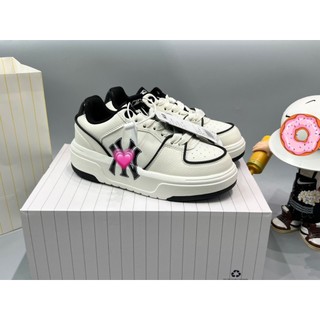 Giày Sneaker MLB liner đen trắng, Giày thể thao nam nữ