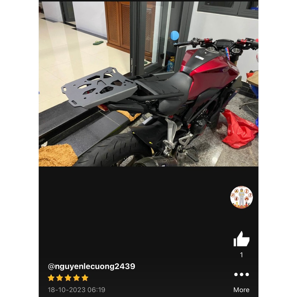 Baga Tấm Cnc CB300R CB150R CB250R ôm sườn