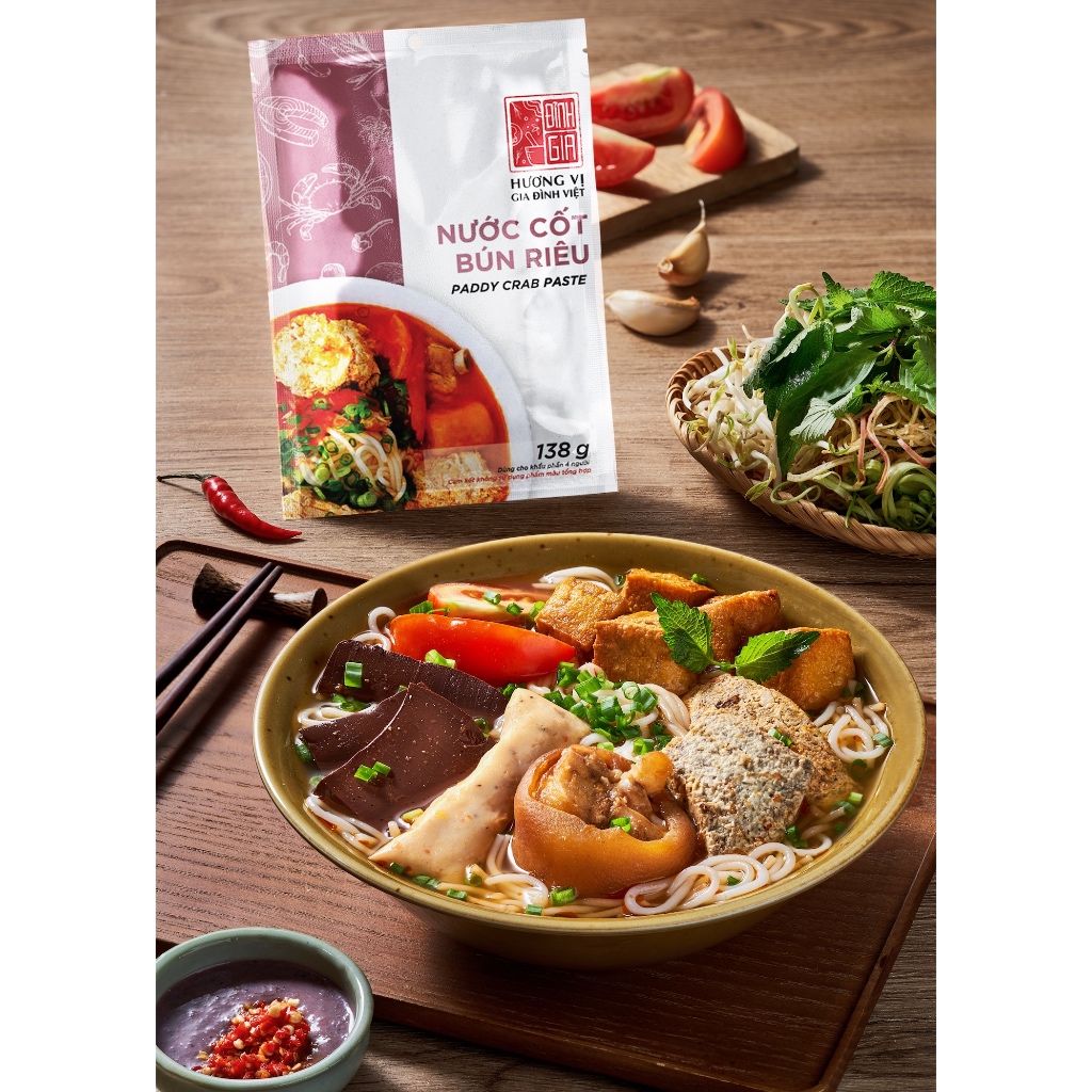 Nước cốt Bún Riêu Đỉnh Gia