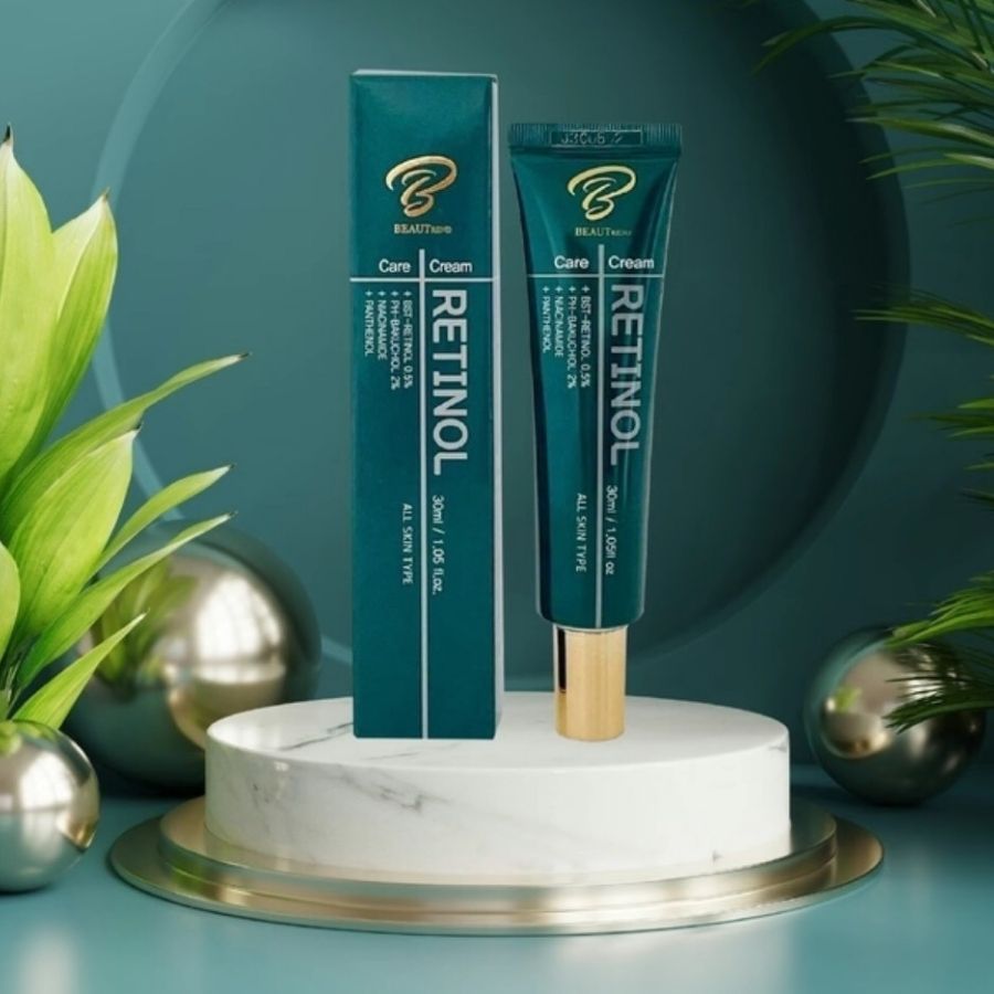 Kem dưỡng trắng da Retinol Bakuchiol BEAUTREND tái tạo collagen, chống lão hóa, mờ thâm hiệu quả