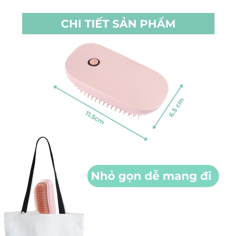 Lược Massage Đầu Mini BEBECHIC