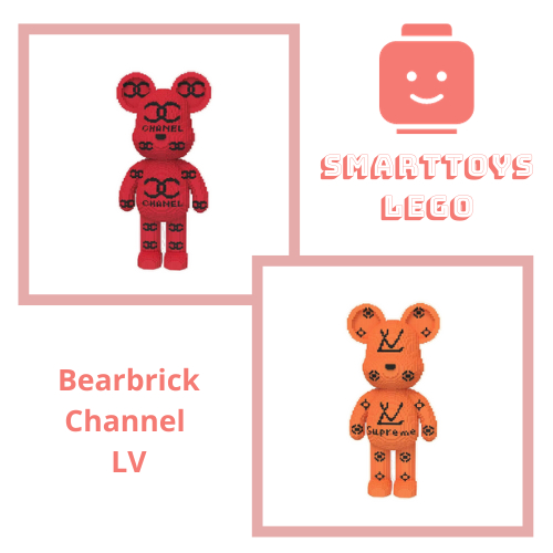 Bộ Lắp Ghép Lego Bearbrick Thượng Lưu, Kaws 70cm, Sưu Tầm Đồ Chơi Xếp Hình Độc Đáo, Decor Phòng Theo Nhiều Phong Cách