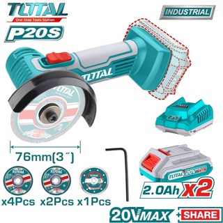 Máy cắt/mài mini dùng pin 20V Total TAGLI76017