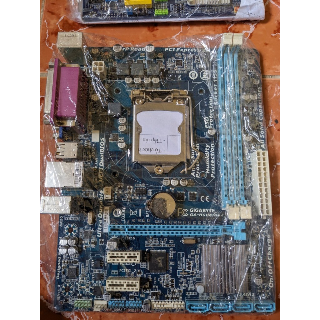 Combo main h61, ram 8gb, chip i3, ổ ssd, nguồn