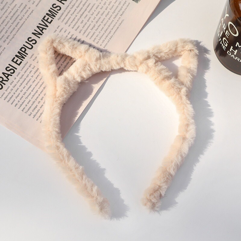 Băng đô, cài tóc tai mèo, thỏ dễ thương