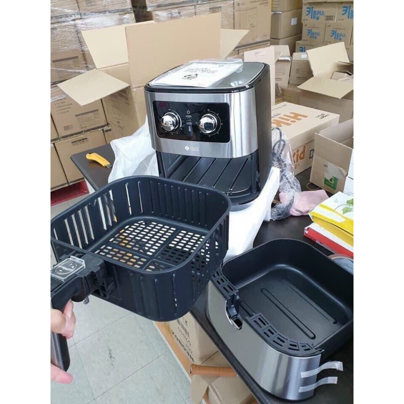 Nồi chiên không dầu LOTTE LTS-AF5SM  5,5l ,nồi chiên không dầu Lotte chính hãng hàn quốc