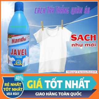 Nước tẩy trắng,ố mốc quần áo Javel Hando 500ml