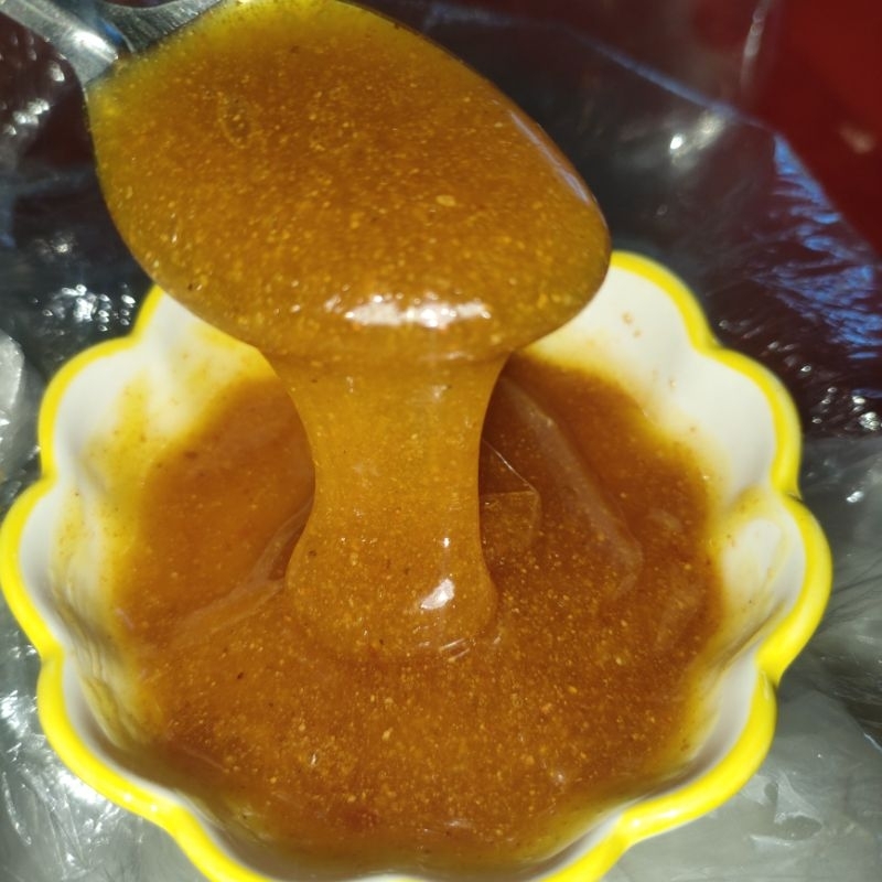 Bánh tráng mini sốt muối béo 1k